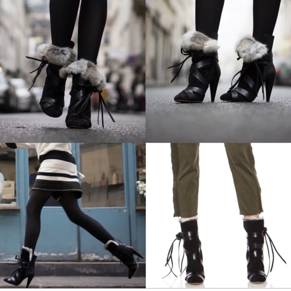 Isabel Marant Neta Runway Booties.